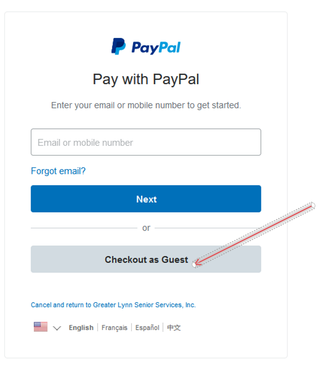 Paypal Screenshot Paypal Screenshot