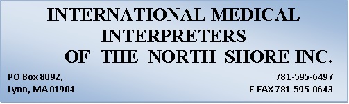 International Medical Interpreters of the North Shore, Inc. Logo